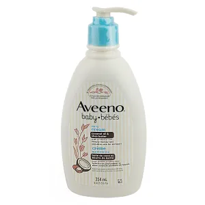 Aveeno Baby Daily Moisturizing Cream with Prebiotic Oat, Coconut Oil & Shea Butter 354ml